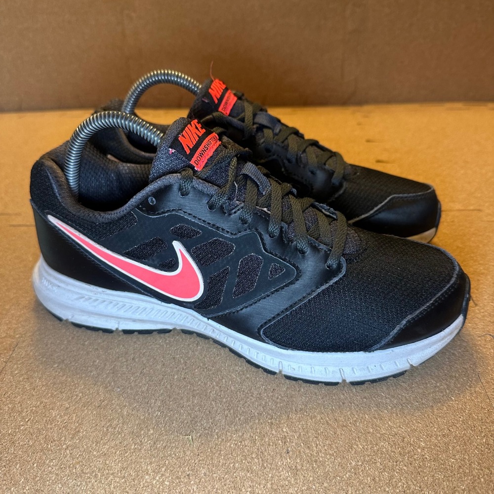 Nike Downshifter 6 Womens Size 9.5 Running Shoes Black Pink 684765-002